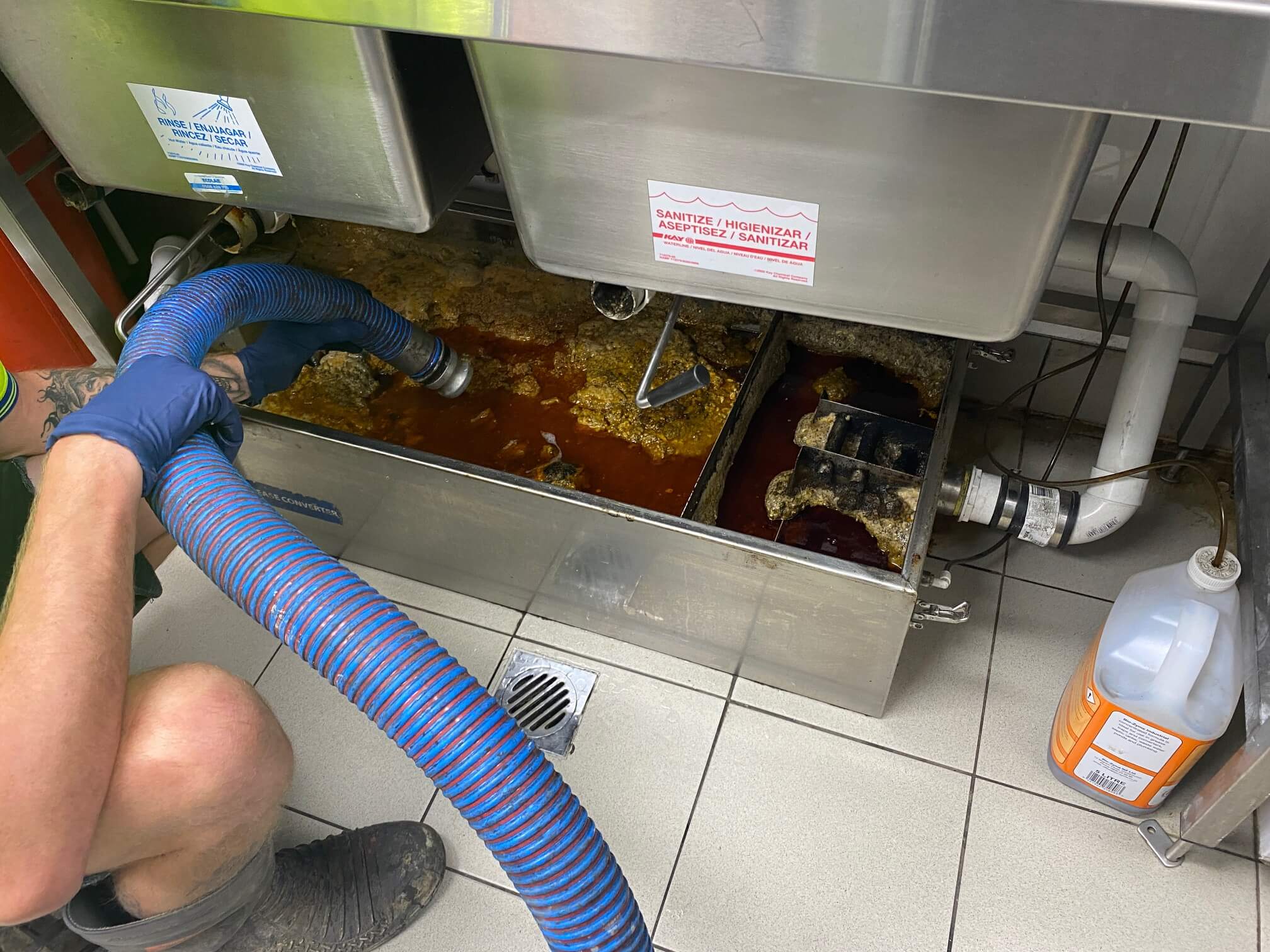 Grease Trap Cleaning in Tavares